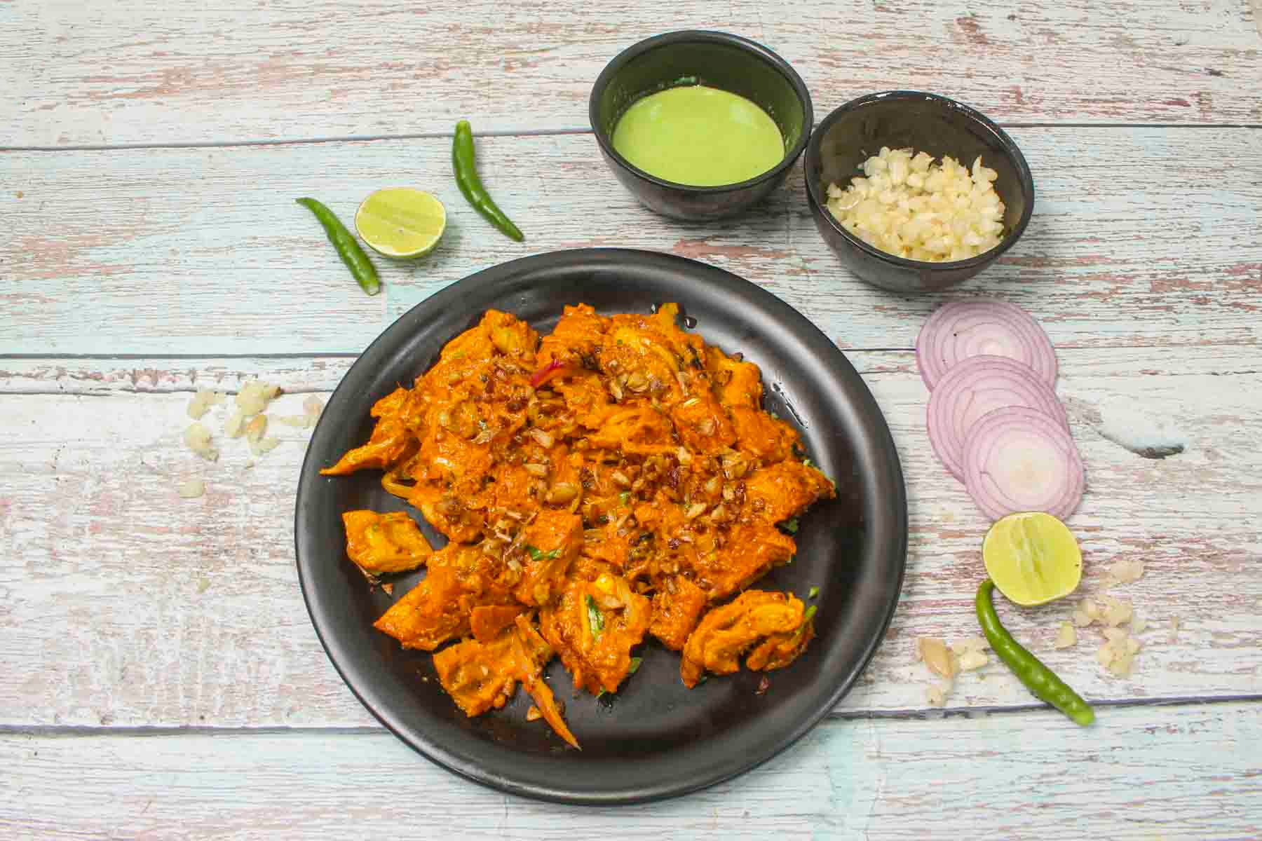 Garlic Chaap Tikka