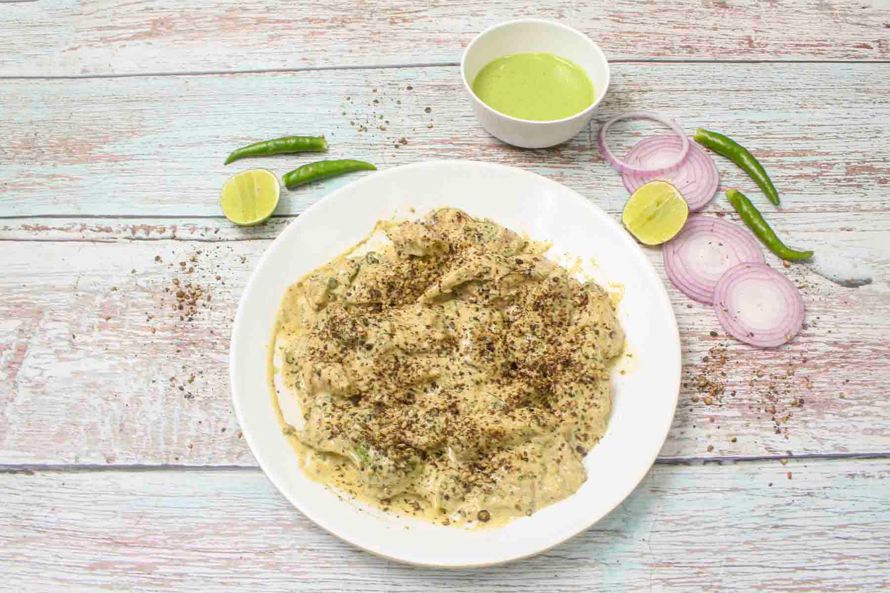 Kali Mirch Chaap Tikka